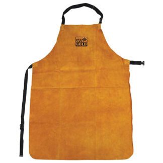 Gold Premium Leather Apron Buckle & Strap